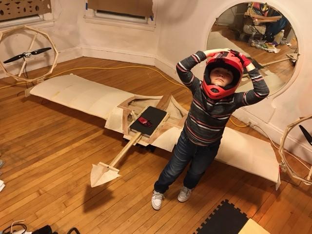 Angela, the double haloed flying machine